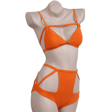FINEJO Women's Sexy Push Up Bandage Bikini Set